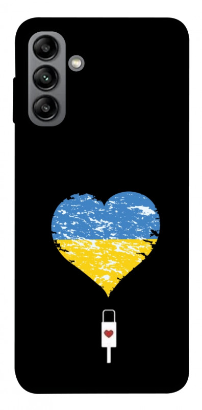 Чехол itsPrint З Україною в серці для Samsung Galaxy A04s, love ukraine, купить оптом с доставкой