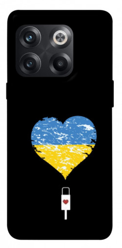 Чехол itsPrint З Україною в серці для OnePlus 10T