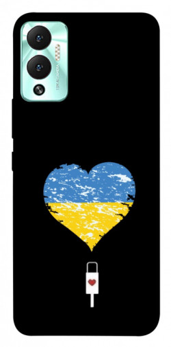 Чохол itsPrint З Україною в серці для Infinix Hot 12 Play