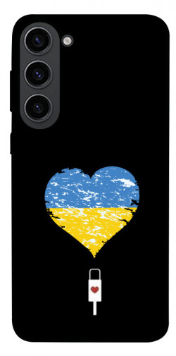 Чехол itsPrint З Україною в серці для Samsung Galaxy S23