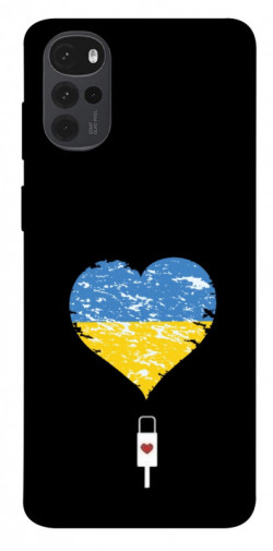 Чехол itsPrint З Україною в серці для Motorola Moto G22