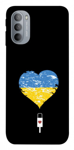 Чехол itsPrint З Україною в серці для Motorola Moto G31