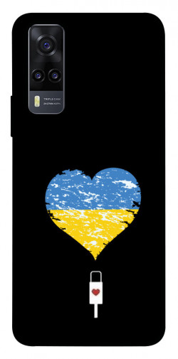 Чехол itsPrint З Україною в серці для Vivo Y31
