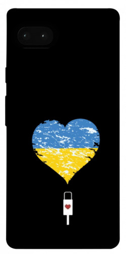 Чехол itsPrint З Україною в серці для Google Pixel 7a