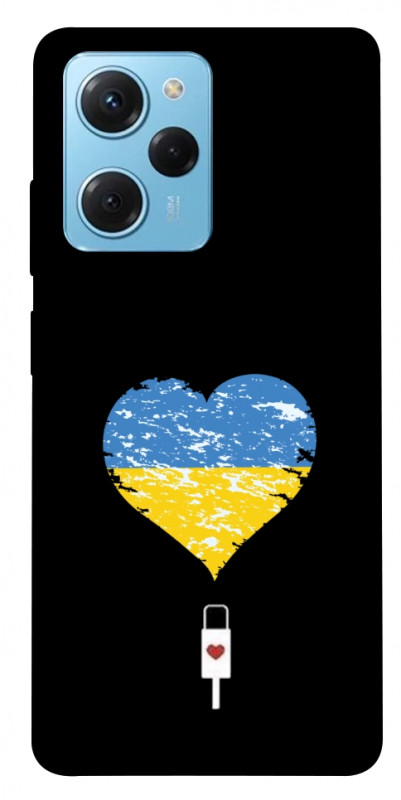 Чехол itsPrint З Україною в серці для Xiaomi Poco X5 Pro 5G, love ukraine, купить оптом с доставкой