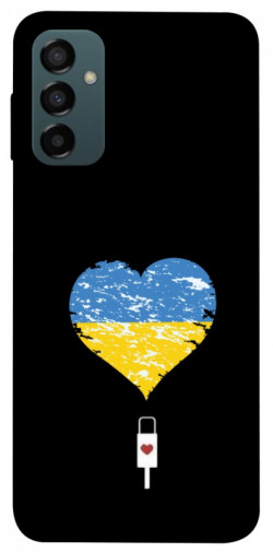 Чохол itsPrint З Україною в серці для Samsung Galaxy M14 5G