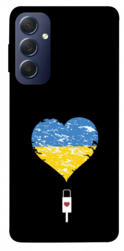 Чохол itsPrint З Україною в серці для Samsung Galaxy M54 5G