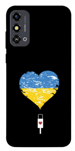 Чохол itsPrint З Україною в серці для ZTE Blade A53