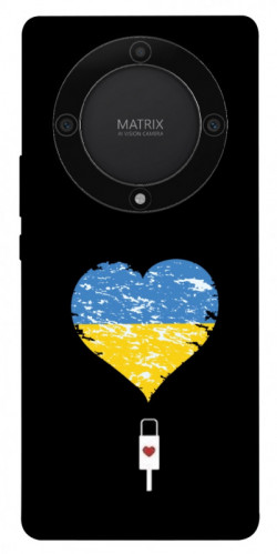Чохол itsPrint З Україною в серці для Huawei Magic5 Lite