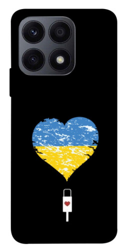 Чехол itsPrint З Україною в серці для Huawei Honor X8a