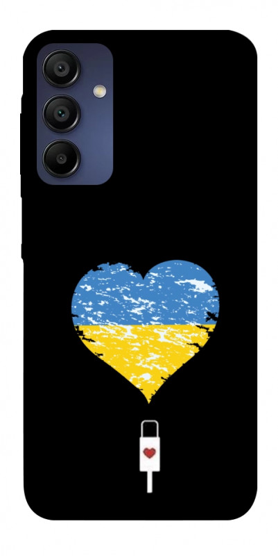 Чехол itsPrint З Україною в серці для Samsung Galaxy A15 4G/5G, love ukraine, купить оптом с доставкой