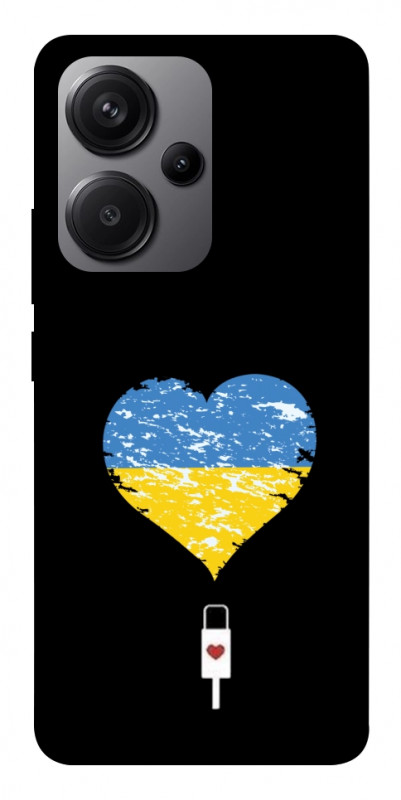 Чехол itsPrint З Україною в серці для Xiaomi Redmi Note 13 Pro+, love ukraine, купить оптом с доставкой