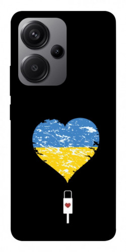 Чехол itsPrint З Україною в серці для Xiaomi Redmi Note 13 Pro+