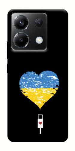 Чехол itsPrint З Україною в серці для Xiaomi Poco X6