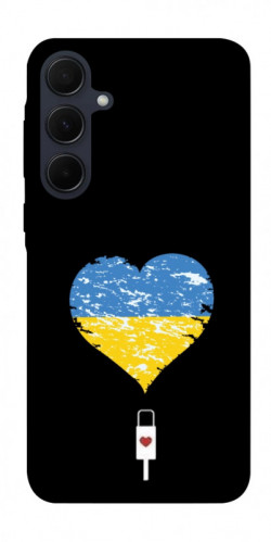 Чохол itsPrint З Україною в серці для Samsung Galaxy A55