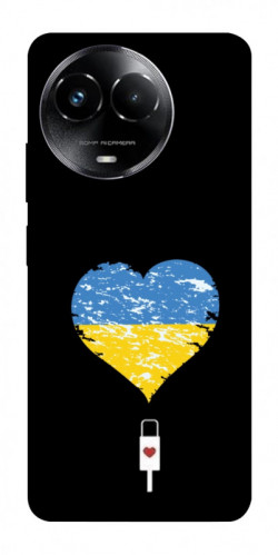 Чохол itsPrint З Україною в серці для Realme C67 4G
