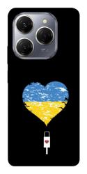 Чохол itsPrint З Україною в серці для TECNO Spark 20 Pro