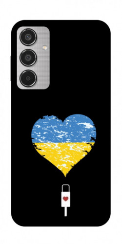 Чохол itsPrint З Україною в серці для Samsung Galaxy M35 5G