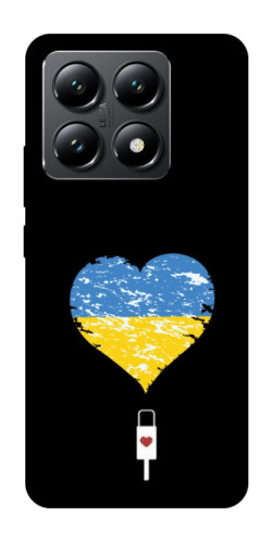 Чехол itsPrint З Україною в серці для Xiaomi 14T