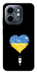 Чохол itsPrint З Україною в серці для Infinix Smart 9 4G / Hot 50i