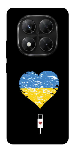 Чохол itsPrint З Україною в серці для Xiaomi Redmi Note 14 Pro 5G