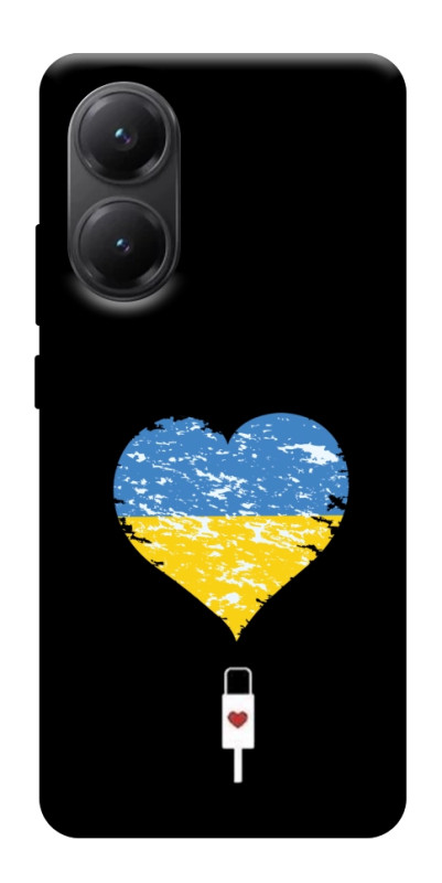 Чехол itsPrint З Україною в серці для Xiaomi Poco X7 Pro, love ukraine, купить оптом с доставкой