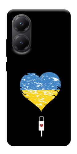 Чехол itsPrint З Україною в серці для Xiaomi Poco X7 Pro