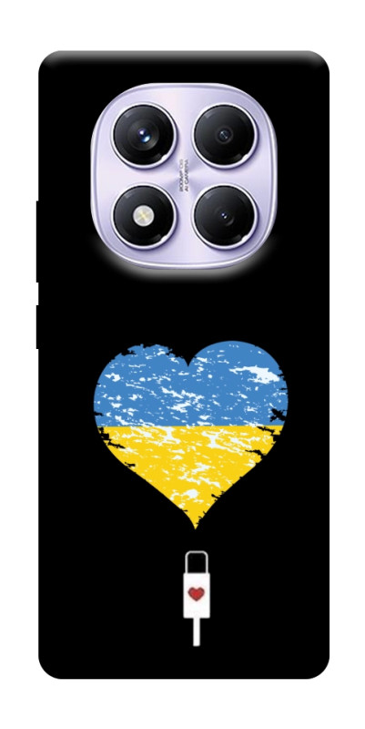 Чехол itsPrint З Україною в серці для Xiaomi Redmi Note 14 Pro 4G, love ukraine, купить оптом с доставкой