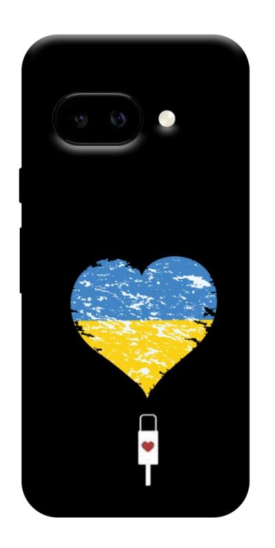 Чехол itsPrint З Україною в серці для Google Pixel 9a, love ukraine, купить оптом с доставкой