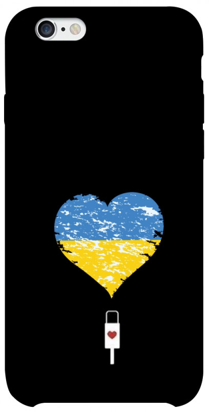 Чехол itsPrint З Україною в серці для Apple iPhone 6/6s (4.7"), love ukraine, купить оптом с доставкой