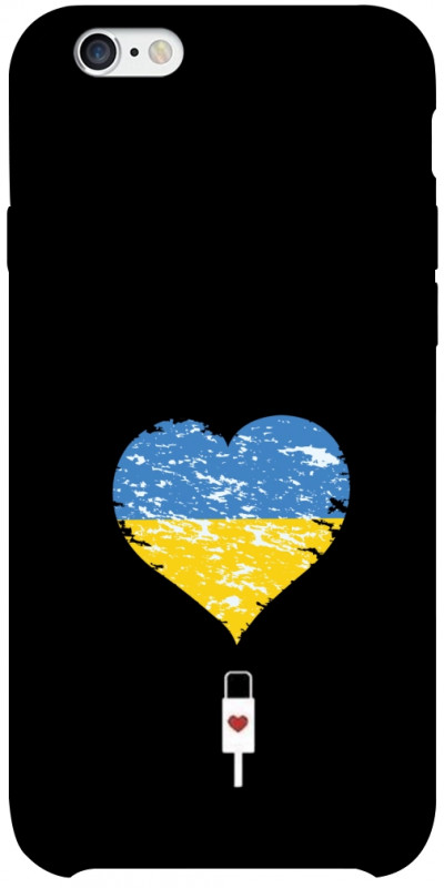 Чехол itsPrint З Україною в серці для Apple iPhone 6/6s plus (5.5"), love ukraine, купить оптом с доставкой