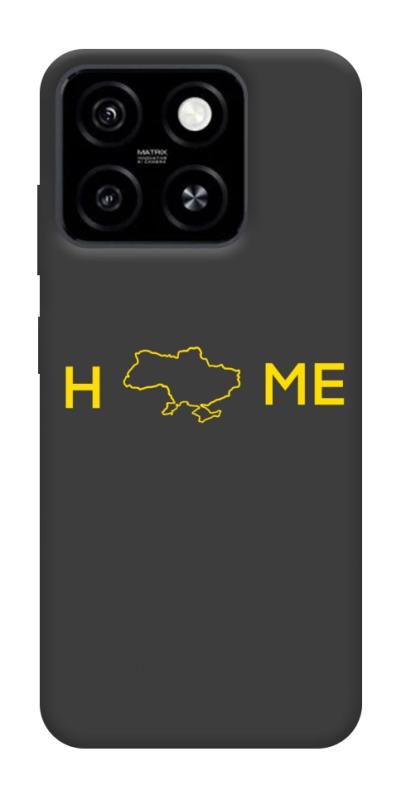 Чехол itsPrint Home для ZTE Blade A55 4G, love ukraine, купить оптом с доставкой