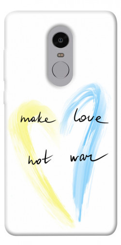 Чехол itsPrint Make love not war для Xiaomi Redmi Note 4X / Note 4 (Snapdragon)