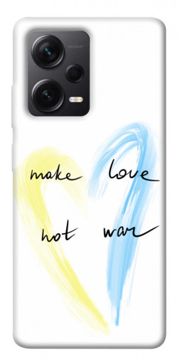 Чехол itsPrint Make love not war для Xiaomi Redmi Note 12 Pro+ 5G