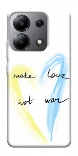 Чохол itsPrint Make love not war для Xiaomi Redmi Note 13 4G