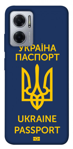 Чехол itsPrint Паспорт українця для Xiaomi Redmi Note 11E