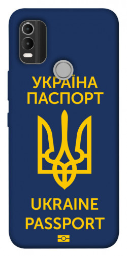 Чехол itsPrint Паспорт українця для Nokia C21 Plus