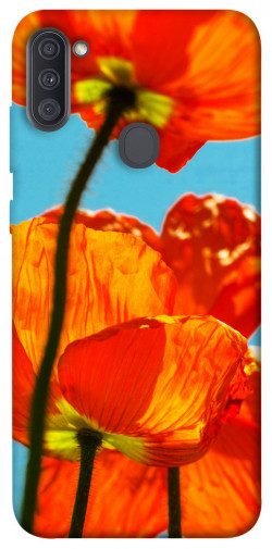 Чехол itsPrint Яркие маки для Samsung Galaxy A11