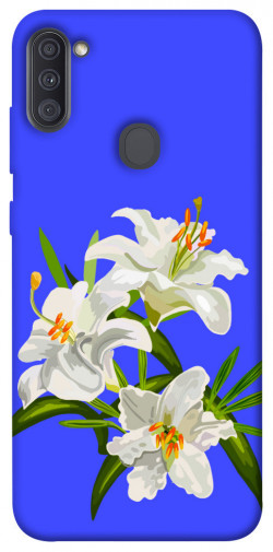 Чохол itsPrint Three lilies для Samsung Galaxy A11