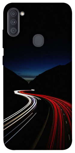 Чехол itsPrint Красно-белая дорога для Samsung Galaxy A11