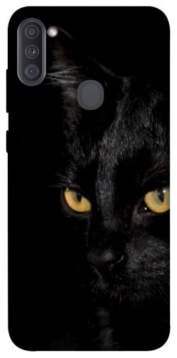 Чехол itsPrint Черный кот для Samsung Galaxy A11