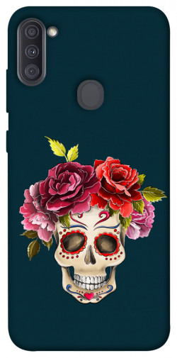 Чохол itsPrint Flower skull для Samsung Galaxy A11