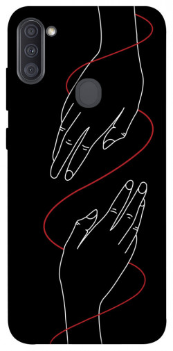 Чехол itsPrint Плетение рук для Samsung Galaxy A11