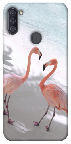 Чехол itsPrint Flamingos для Samsung Galaxy A11