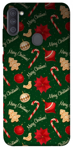 Чехол itsPrint Merry Christmas для Samsung Galaxy A11