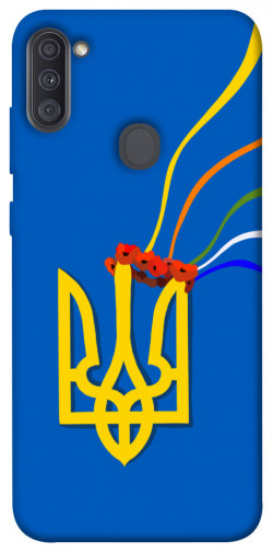 Чохол itsPrint Квітучий герб для Samsung Galaxy A11
