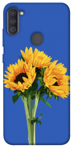 Чехол itsPrint Bouquet of sunflowers для Samsung Galaxy A11