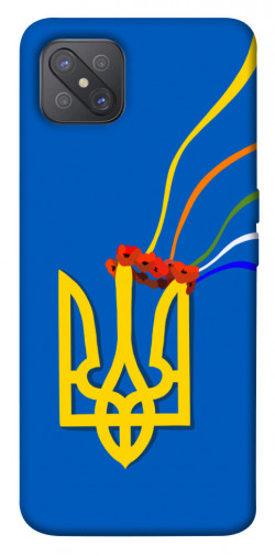 Чохол itsPrint Квітучий герб для Oppo A92s
