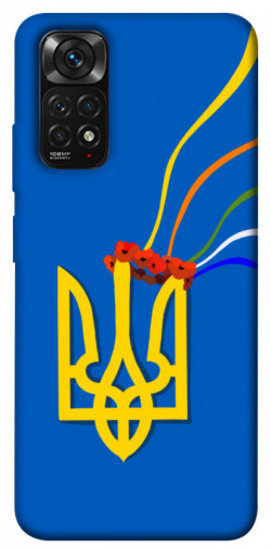 Чехол itsPrint Квітучий герб для Xiaomi Redmi Note 11 (Global) / Note 11S