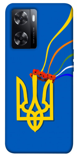 Чехол itsPrint Квітучий герб для Oppo A57s